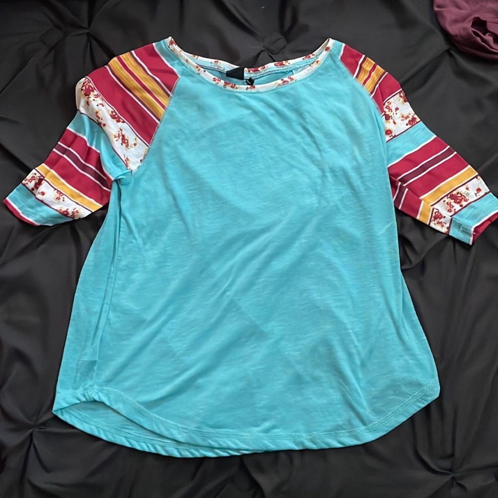 Cruel Denim Half Sleeve Top